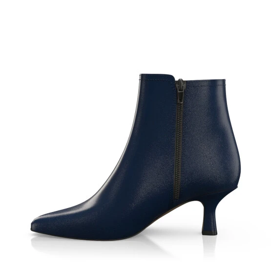 Bottines à Talon Moyen Et Bout Pointu 41415 3 Bottines à Talon Moyen Et Bout Pointu 41415 – Image 3