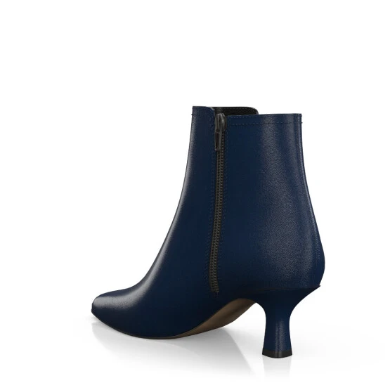 Bottines à Talon Moyen Et Bout Pointu 41415 4 Bottines à Talon Moyen Et Bout Pointu 41415 – Image 4