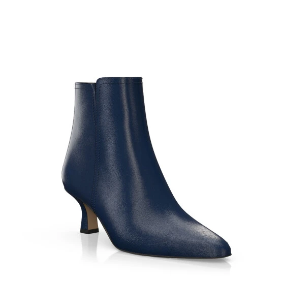 Bottines à Talon Moyen Et Bout Pointu 41415 8 Bottines à Talon Moyen Et Bout Pointu 41415 – Image 8