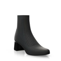 Bottines Tricotées Pour Femmes 41850 -Stripped Boutique 40252 7 0 1