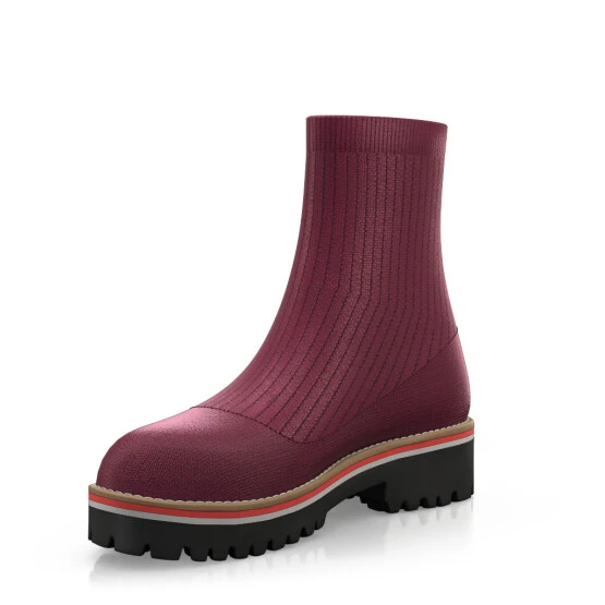 Bottines Tricotées Pour Femmes 42309 2 Bottines Tricotées Pour Femmes 42309 – Image 2