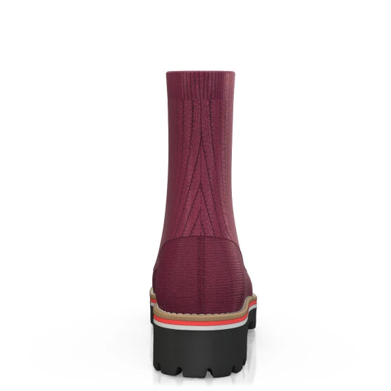 Bottines Tricotées Pour Femmes 42309 5 Bottines Tricotées Pour Femmes 42309 – Image 5