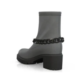 Bottines Chaussettes à Plateforme 46925 -Stripped Boutique 45327 3 0