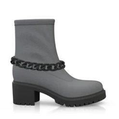 Bottines Chaussettes à Plateforme 46925 -Stripped Boutique 45327 6 0