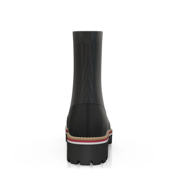 Bottines Tricotées Pour Femmes 47177 5 Bottines Tricotées Pour Femmes 47177 – Image 5