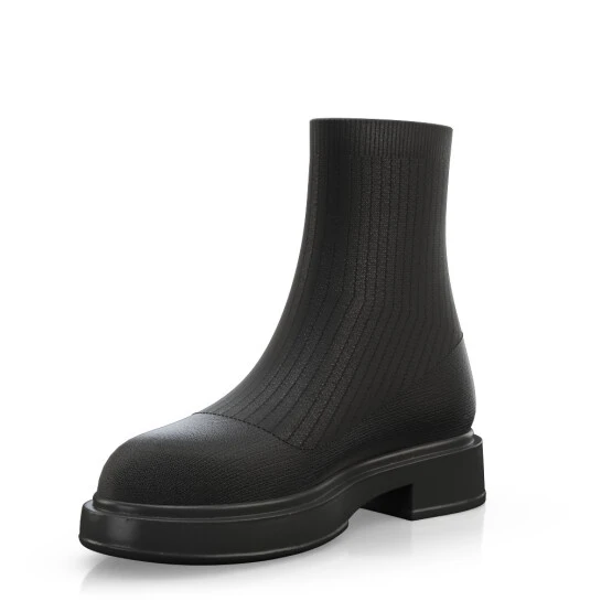 Bottines Tricotées Pour Femmes 47179 2 Bottines Tricotées Pour Femmes 47179 – Image 2