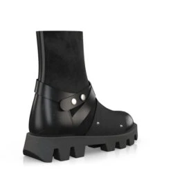 Bottes Mi-mollet Pour Femmes 47188 -Stripped Boutique 45590 5 0