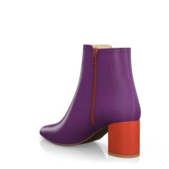 Bottines à Talon Moyen Et Bout Pointu 47381 -Stripped Boutique 45783 3 0