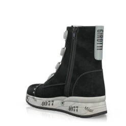 Bottines à Lacets à Semelle épaisse 6226 -Stripped Boutique 4626 3 0 1