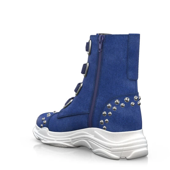 Bottines à Lacets à Semelle épaisse 6229 4 Bottines à Lacets à Semelle épaisse 6229 – Image 4