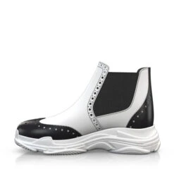 Bottines Chelsea à Semelle épaisse 6301 -Stripped Boutique 4701 2 0 1