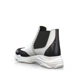 Bottines Chelsea à Semelle épaisse 6301 -Stripped Boutique 4701 3 0 1