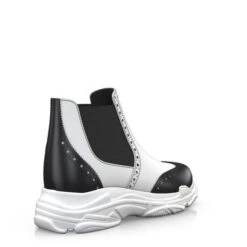 Bottines Chelsea à Semelle épaisse 6301 -Stripped Boutique 4701 5 0 1