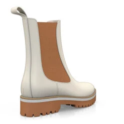 Bottes Mi-mollet Pour Femmes 48649 -Stripped Boutique 47051 5 0