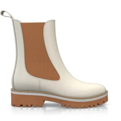 Bottes Mi-mollet Pour Femmes 48649 -Stripped Boutique 47051 6 0