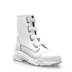 Bottines à Lacets à Semelle épaisse 6308 -Stripped Boutique 4708 7 0 1