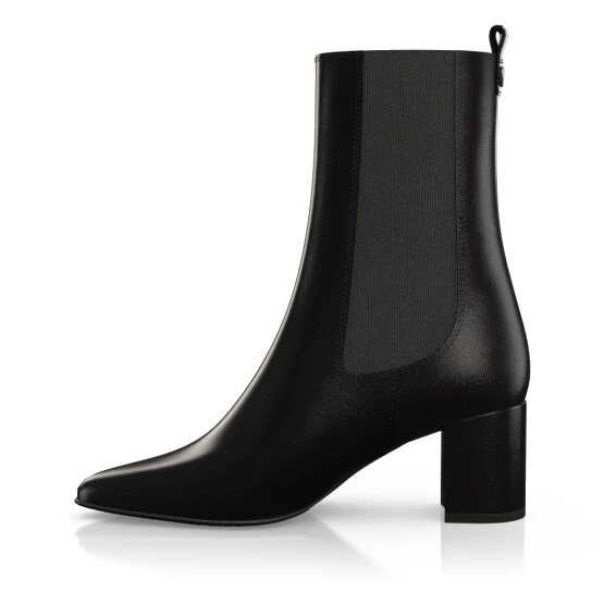 Bottines à Talon Moyen Et Bout Pointu 48856 3 Bottines à Talon Moyen Et Bout Pointu 48856 – Image 3