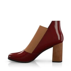 Bottines à Talons Bas Haut De Gamme 49333 -Stripped Boutique 47735 2 0