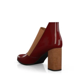 Bottines à Talons Bas Haut De Gamme 49333 -Stripped Boutique 47735 3 0