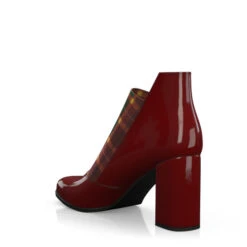 Bottines à Talons Bas Haut De Gamme 49336 -Stripped Boutique 47738 3 0 1