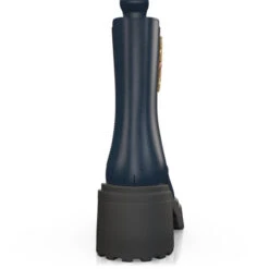 Bottines De Combat à Plateforme 49606 -Stripped Boutique 48008 4 0