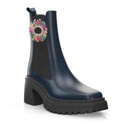 Bottines De Combat à Plateforme 49606 -Stripped Boutique 48008 7 0