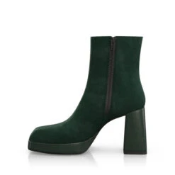 Bottines à Bout Carré, Plateforme Et Talon évasé 49643 -Stripped Boutique 48045 2 0