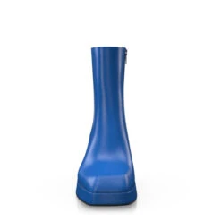 Bottines à Bout Carré, Plateforme Et Talon évasé 49649