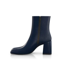 Bottines à Bout Carré, Plateforme Et Talon évasé 49658 -Stripped Boutique 48060 2 0