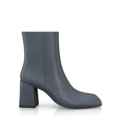 Bottines à Bout Carré, Plateforme Et Talon évasé 49664 -Stripped Boutique 48066 6 0