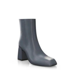 Bottines à Bout Carré, Plateforme Et Talon évasé 49664 -Stripped Boutique 48066 7 0