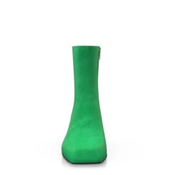 Bottines à Bout Carré, Plateforme Et Talon évasé 49670