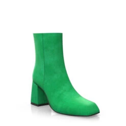 Bottines à Bout Carré, Plateforme Et Talon évasé 49670 -Stripped Boutique 48072 7 0