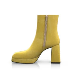 Bottines à Bout Carré, Plateforme Et Talon évasé 49673 -Stripped Boutique 48075 2 0