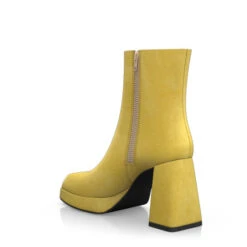 Bottines à Bout Carré, Plateforme Et Talon évasé 49673 -Stripped Boutique 48075 3 0