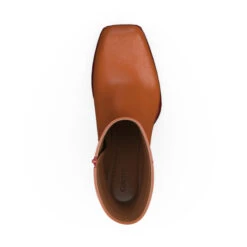 Bottines à Bout Carré, Plateforme Et Talon évasé 49865 -Stripped Boutique 48267 0 top