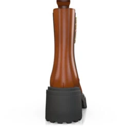 Bottines De Combat à Plateforme 50021 14 Bottines De Combat à Plateforme 50021 -Stripped Boutique 48423 4 0