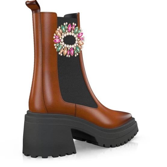 Bottines De Combat à Plateforme 50021 6 Bottines De Combat à Plateforme 50021 – Image 6