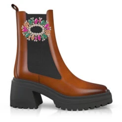 Bottines De Combat à Plateforme 50021 16 Bottines De Combat à Plateforme 50021 -Stripped Boutique 48423 6 0