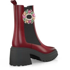 Bottines De Combat à Plateforme 50024 15 Bottines De Combat à Plateforme 50024 -Stripped Boutique 48426 5 0