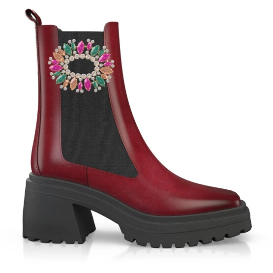 Bottines De Combat à Plateforme 50024 7 Bottines De Combat à Plateforme 50024 – Image 7