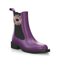 Bottes Mi-mollet Pour Femmes 50030 -Stripped Boutique 48432 7 0