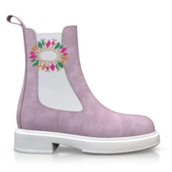 Bottes Mi-mollet Pour Femmes 50036 -Stripped Boutique 48438 6 0