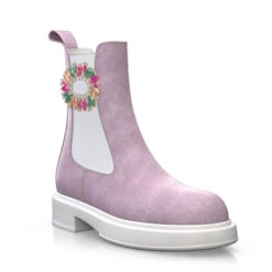 Bottes Mi-mollet Pour Femmes 50036 -Stripped Boutique 48438 7 0