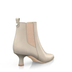 Bottines à Talon Moyen Et Bout Pointu 50237 -Stripped Boutique 48639 5 0