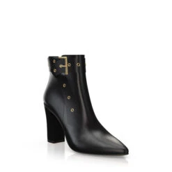 Bottines Pointues à Talons Hauts 50246 -Stripped Boutique 48648 7 0 1