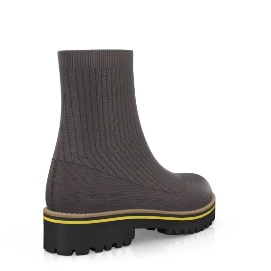 Bottines Tricotées Pour Femmes 50894 6 Bottines Tricotées Pour Femmes 50894 – Image 6