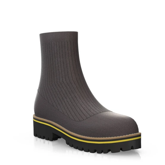 Bottines Tricotées Pour Femmes 50894 8 Bottines Tricotées Pour Femmes 50894 – Image 8