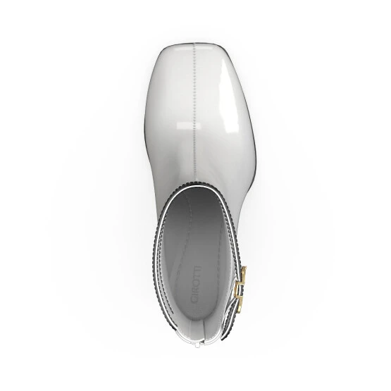 Bottines à Bout Et Talon Carré 51386 9 Bottines à Bout Et Talon Carré 51386 – Image 9