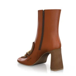 Bottines à Bout Et Talon Carré 51410 14 Bottines à Bout Et Talon Carré 51410 -Stripped Boutique 49812 3 0